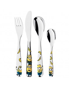 Cubierto Acero Minions 4...