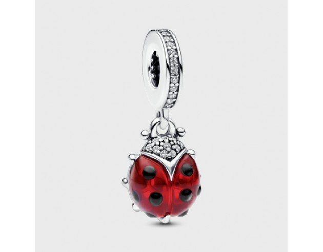 Charm Colgante Pandora Mariquita Roja...