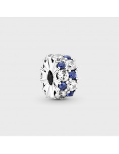 Clip Pandora Brillos Azules...