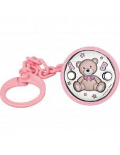 PINZA CHUPETE ROSA LAMINADO