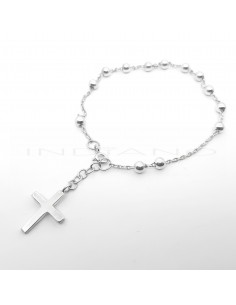 Pulsera Plata Rosario