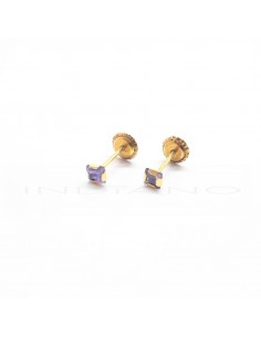 Pendientes Oro Cuadrados...