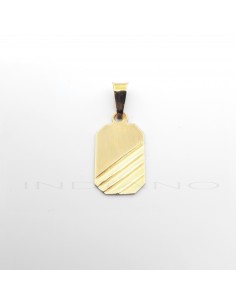 Chapa Oro Octogonal...