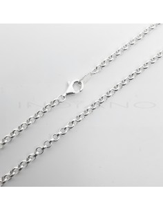 Cadena Plata Rolo Fuerte 50cm