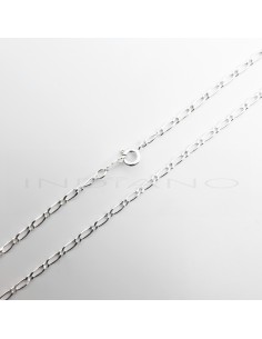Cadena Plata Tipo Cartier 1x1