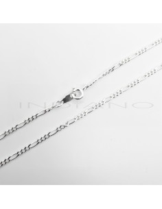 Cadena Plata Tipo Cartier 3x1