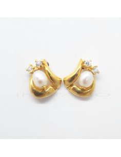 Pendientes Oro Triángulo...