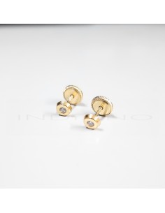 Pendientes Oro Círculo Mini...
