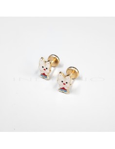 Pendientes Oro Conejito...