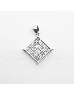 Colgante Plata Rombo...