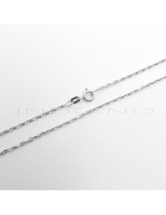 Cadena Plata Rodiada Forxa