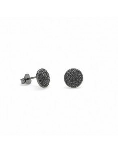 Pendientes Plata Rutenio...