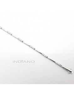 Pulsera Plata Línea Argent...