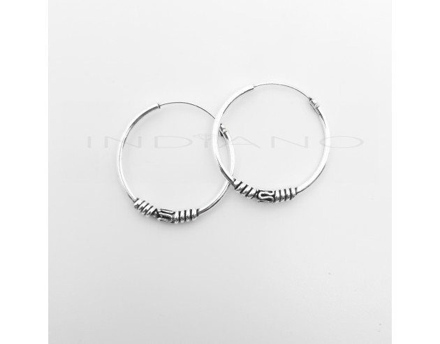 Pendientes Plata Aros Etnicos