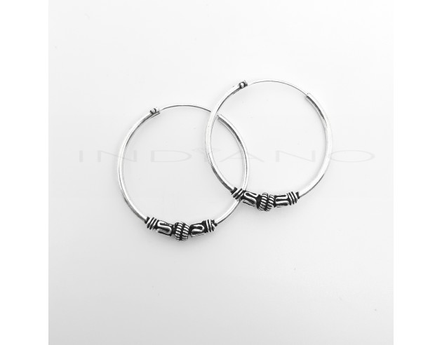 Pendientes Plata Aros Etnicos