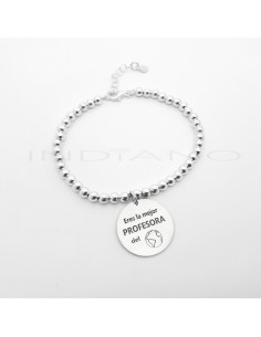 Pulsera Plata Eres La Mejor...