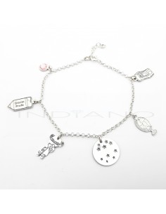 Pulsera Plata Profesora...