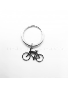 Llavero Plata Bicicleta