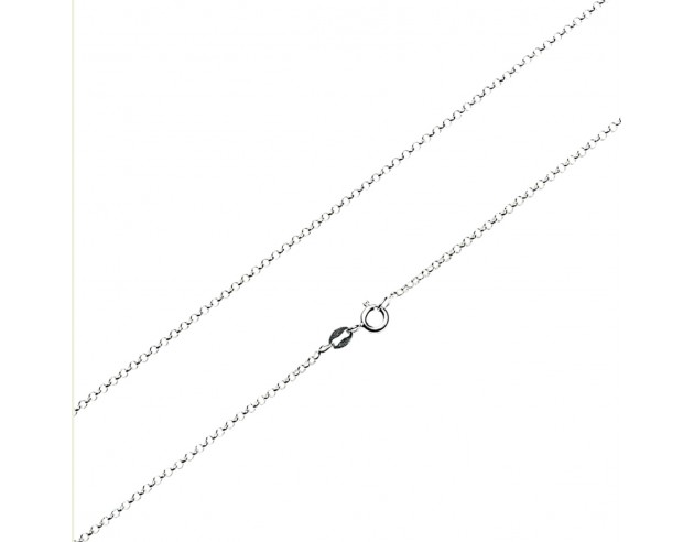 Cadena Plata Rolo 45 CM