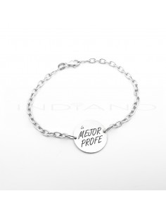 Pulsera Profesora Plata...
