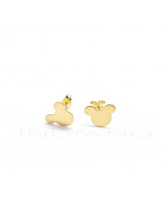 Pendientes Oro Silueta...