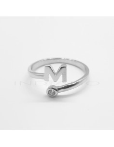 Anillo Plata Inicial M...
