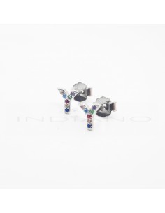 Pendientes Plata Letra Y...