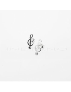 Pendientes Plata Clave Sol...