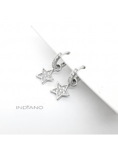 Pendientes Plata Aro con...