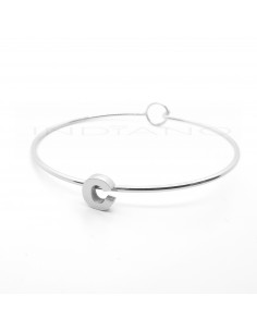 Pulsera Acero Rígida Inicial C