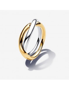Anillo Pandora 14k Bandas...