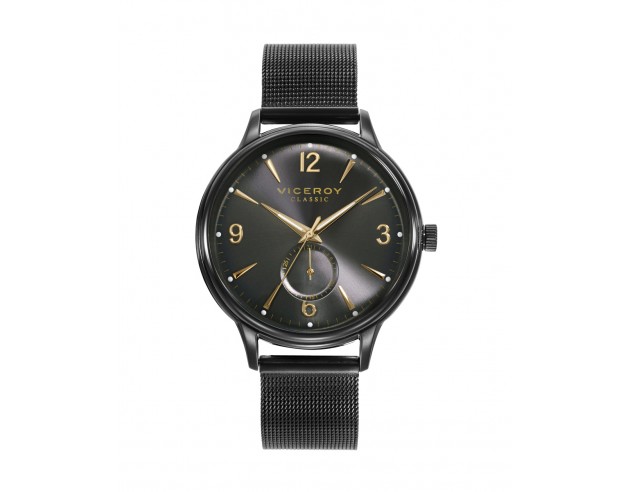 Reloj de hombre multifunción que combina un diseño sofisticado con detalles modernos.