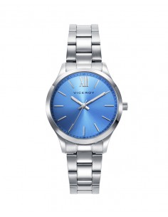 Este reloj de mujer Viceroy Grand combina lujo y estilo en una sola pieza. Con una caja y brazalete de acero, este reloj es sin