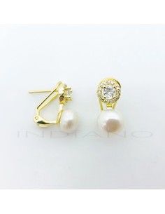Pendientes Plata Dorada...