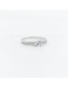 Solitario Plata Brazo...