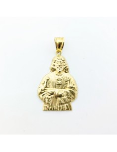 Colgante Oro Silueta Cristo...