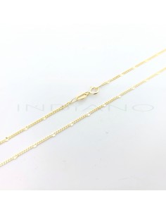 Cadena Oro Maciza Bicolor...
