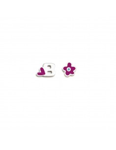 Pendientes Agatha Plata...
