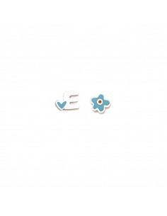Pendientes Agatha Plata...