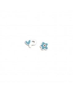 Pendientes Agatha Plata...