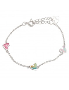 Pulsera Agatha Plata Aqua...