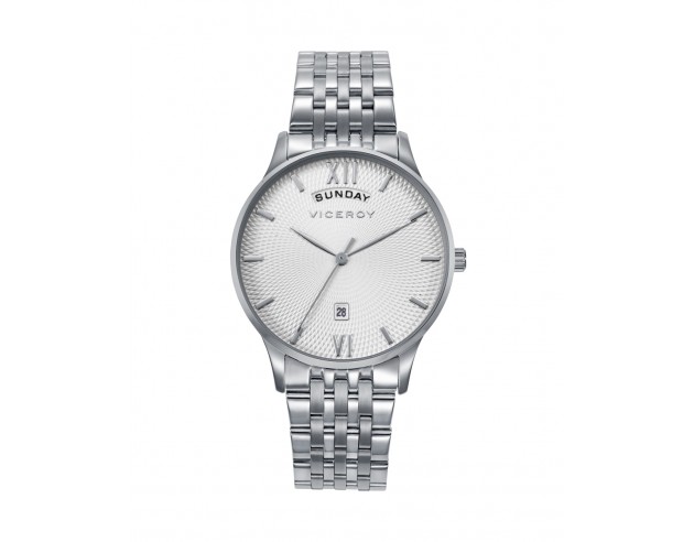 Minimalismo que deslumbra: este reloj de mujer con tres agujas y calendario destaca por su diseño limpio y sofisticado. Su caja