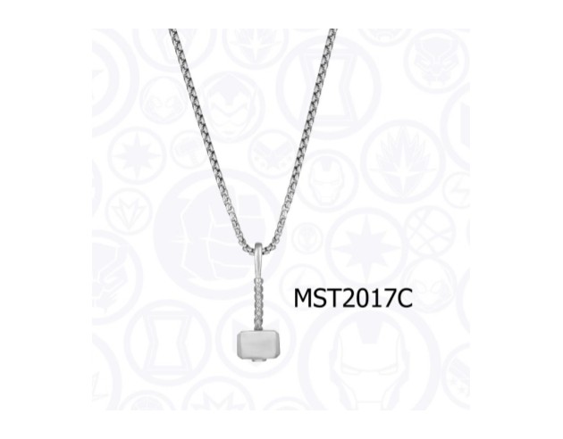 Collar Marvel Acero Martillo de Thor...