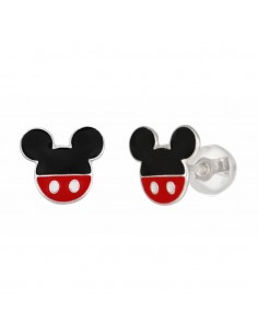 Pendientes Disney Plata...