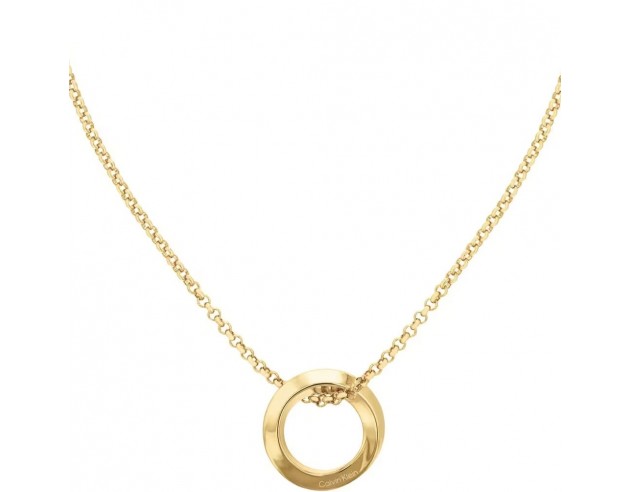 Collar Calvin Klein Twisted Ring...
