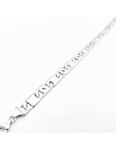 Pulsera Plata Rodiada...