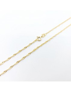 Cadena Oro Singapur Mediana