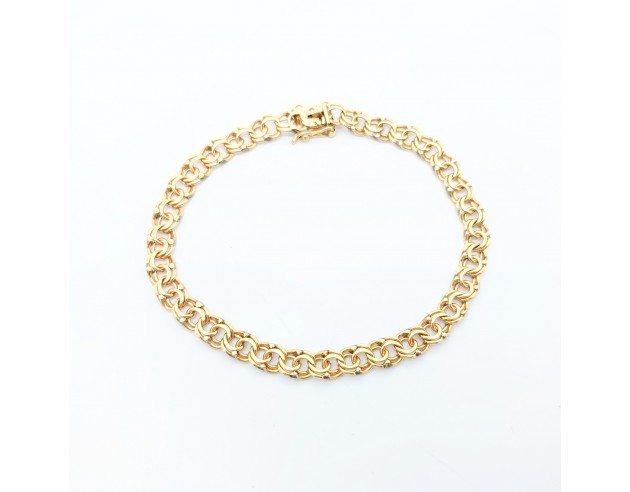 Pulsera Oro Caballero Hungara