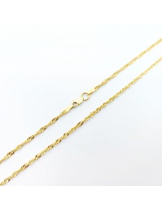 Cadena Oro Singapur Fuerte