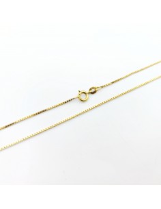 Cadena Oro Veneciana Brillante